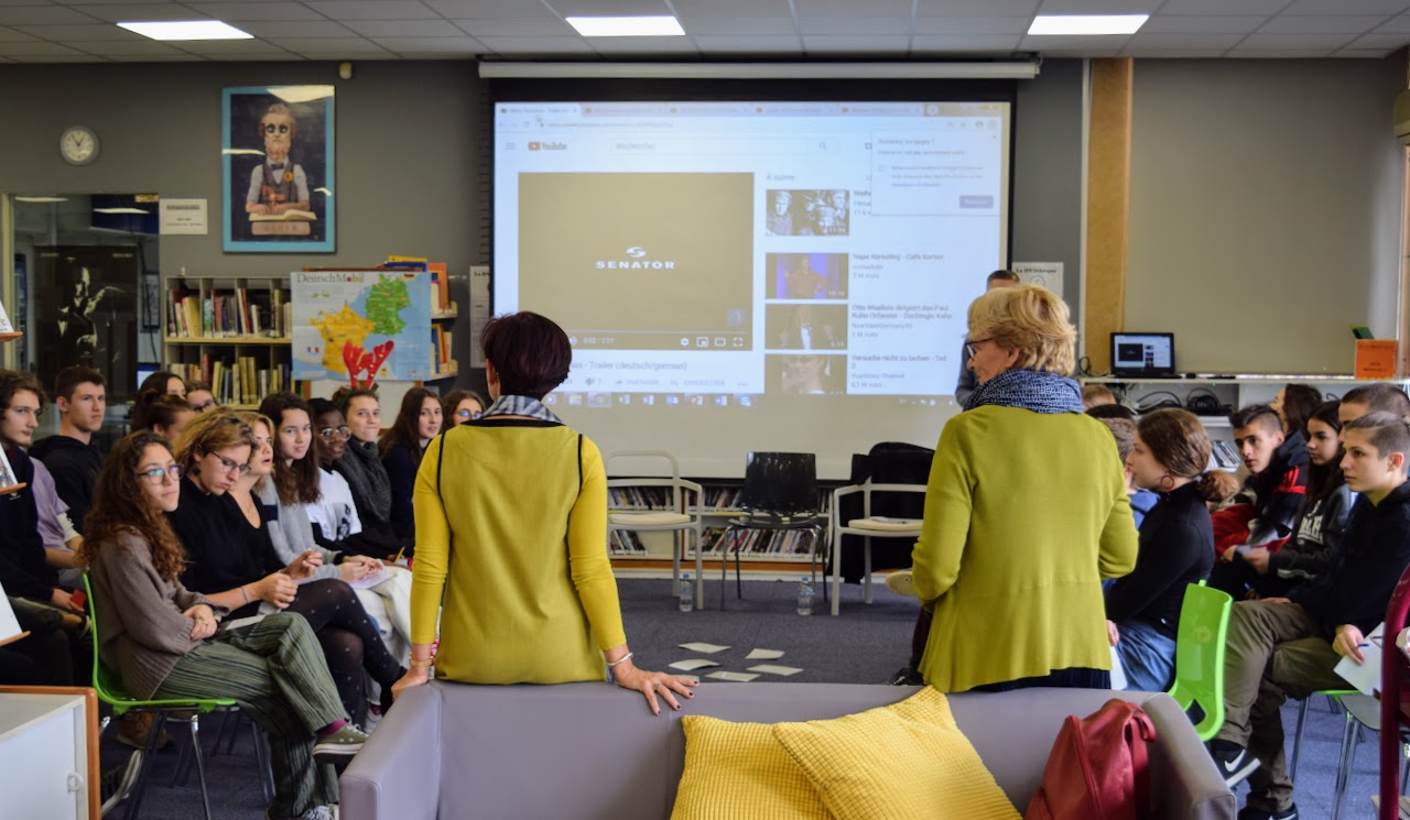 Journée de l’amitié franco-allemande : les élèves germanistes du LFHED rencontrent leurs partenaires de la Deutsche Schule Athen-1