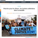 Nos élèves marchent pour le climat : Le Petit Journal va à leur rencontre