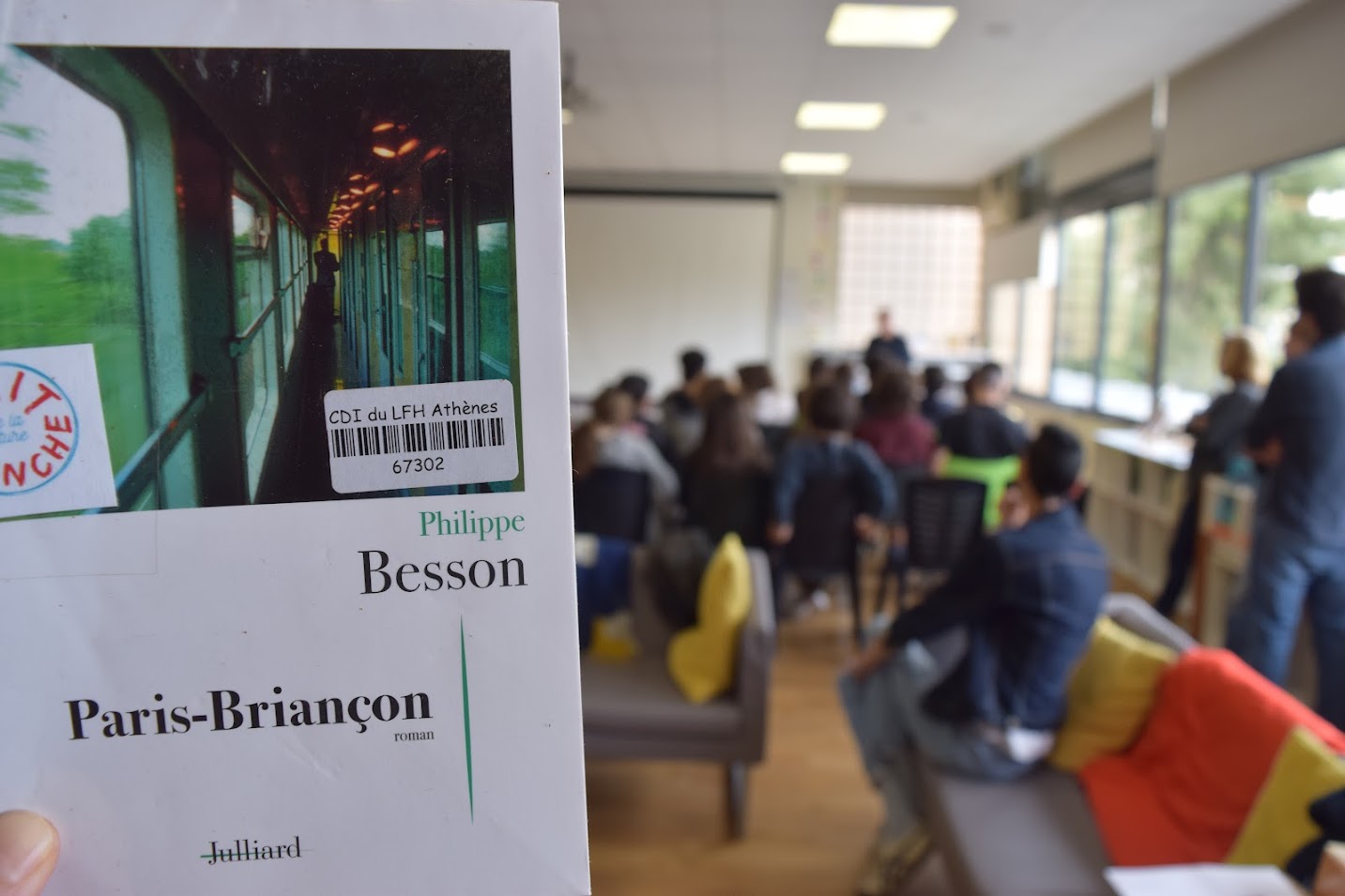 L’auteur Philippe Besson rencontre nos élèves-1