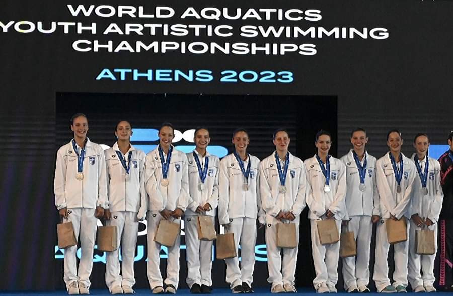 ΑΡΓΥΡΟ ΜΕΤΑΛΛΙΟ για τη μαθήτριά μας Δανάη Τσαπραλή στο Παγκόσμιο Πρωτάθλημα Καλλιτεχνικής Κολύμβησης !-1
