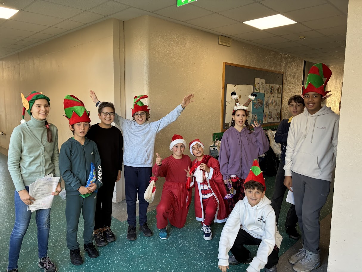 La magie de Noël en allemand présentée par des élèves de 5e-2