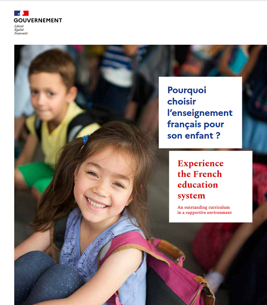 Brochure AEFE bilingue FR/EN "Pourquoi choisir l'enseignement français pour son enfant ?