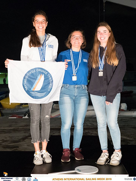 Catherine Drakopoulou, élève de 1ère, remporte la 2nde place à la course internationale de voile 'Athens International Sailing Week 2019'   