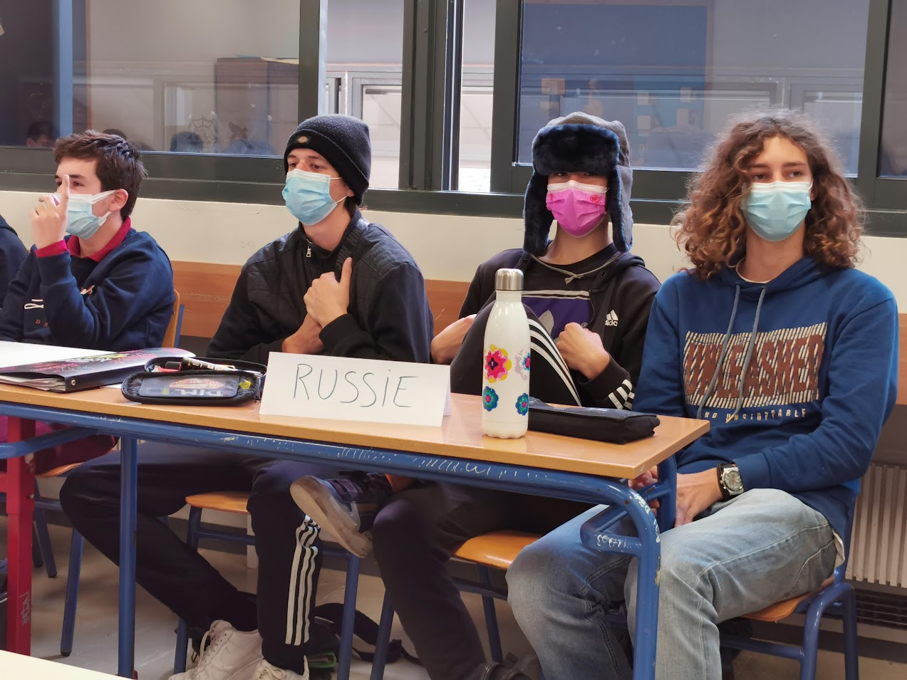 Les élèves de 1ère simulent la COP 26 !-8
