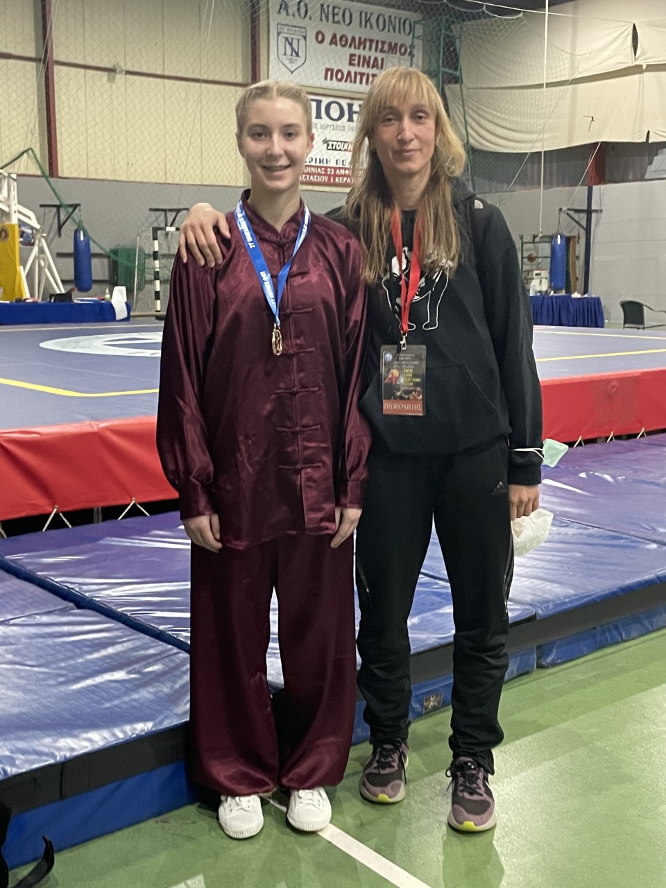 Anna Dimou, élève de 2nde, remporte une médaille d’or au championnat panhellénique de Wushu Kung Fu ! 