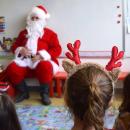 Le Père Noël rend visite aux élèves de maternelle !