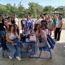 12 élèves italiennes (Palerme, Messine) partagent la vie du LFHED au troisième trimestre
