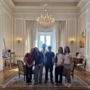 Les élèves du Club MUN du LFHED en visite à l’Ambassade de France en Grèce