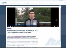 Nos étudiants du BTS Tourisme International témoignent sur la plateforme AGORA