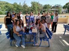 12 élèves italiennes (Palerme, Messine) partagent la vie du LFHED au troisième trimestre