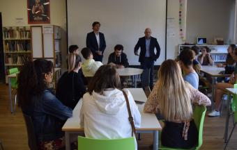 Rencontre avec des étudiants de deuxième année de BTS tourisme d'Annecy-6