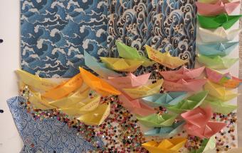 Projet artistique « El Fatija » ou « La valise » en utilisant l’art de l’origami-3
