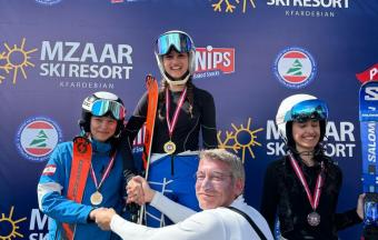 Une famille en or au championnat de ski du Liban !-0
