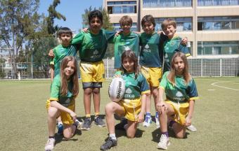 Huit élèves du LFHED au tournoi de rugby de Monaco-0