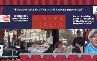 Les quatrièmes italianistes tournent leur film dans une pizzeria d'Athènes... avant de déguster de vraies pizzas napolitaines !-0