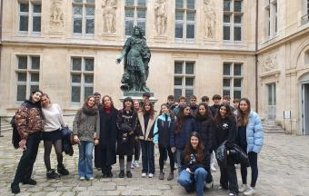 Les élèves de 1ère à Paris pour un périple basé sur l’orientation et la littérature-12