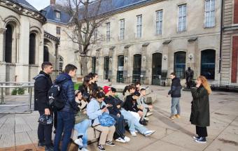 Les élèves de 1ère à Paris pour un périple basé sur l’orientation et la littérature-8