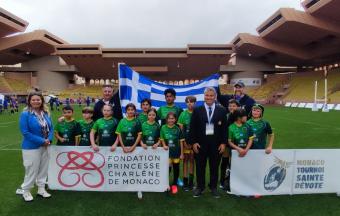 Huit élèves du LFHED au tournoi de rugby de Monaco-1