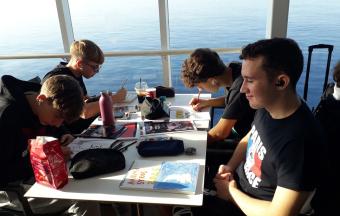 Ταξίδι στο Animasyros μέσα από τα μάτια της Ναταλί Κουλούμπου, μαθήτριας της 1ᵉ4 του LFHED-4