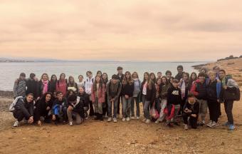 Cinquièmes LVB italien : une journée de partage autour de la Nature et du Patrimoine avec leurs correspondants d'Italie-11