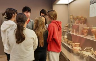 Cinquièmes LVB italien : une journée de partage autour de la Nature et du Patrimoine avec leurs correspondants d'Italie-10