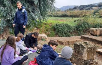 Cinquièmes LVB italien : une journée de partage autour de la Nature et du Patrimoine avec leurs correspondants d'Italie-3