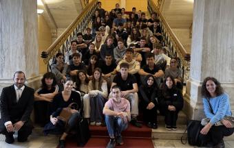 Semaine de la démocratie scolaire : les délégués du LFHED au Parlement et à l’Institut français !-8