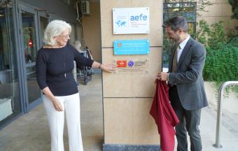 Plaque commémorative de la convention entre le LFHED et l’Institut Cervantes-4