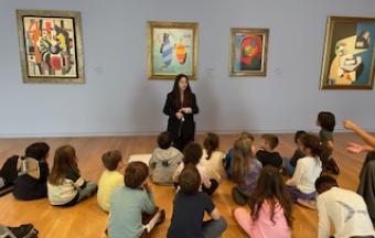 Une visite enrichissante à la Fondation Goulandri : les CP C et CP E à la découverte de l'art !-3