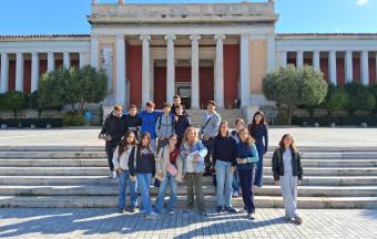 Les 4ᵉ explorent le musée archéologique et le patrimoine néoclassique d’Athènes-0