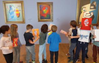 Une visite enrichissante à la Fondation Goulandri : les CP C et CP E à la découverte de l'art !-2