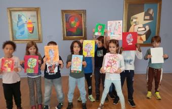 Une visite enrichissante à la Fondation Goulandri : les CP C et CP E à la découverte de l'art !-0