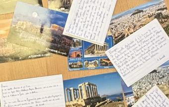 Les élèves de CM1B en visite dans le plus ancien centre de tri postal ELTA de Grèce-8