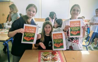 Nos élèves d’italien participent au concours gastronomique de l’Ambassade d’Italie et célèbrent la Semaine de la gastronomie italienne dans le monde !-0