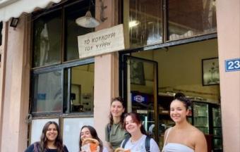 BTS tourisme : Rencontre entre étudiants : de Périgueux à Athènes-2