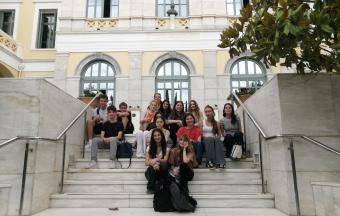 Papyrus et reliure, immersion des collégiens à l’École française d’Athènes-0