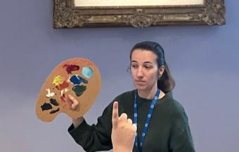 Une visite enrichissante à la Fondation Goulandri : les CP B et CP D à la découverte de l'art !-7