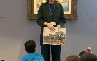 Une visite enrichissante à la Fondation Goulandri : les CP B et CP D à la découverte de l'art !-3
