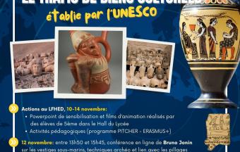 14 novembre: PITCHER, journée internationale de lutte contre le trafic illicite des biens culturels au LFHED !-7