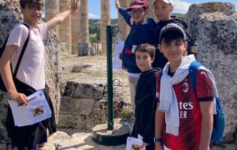 Voyage dans le temps sur le site antique de Némée pour nos élèves de 6e !-1