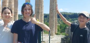 Voyage dans le temps sur le site antique de Némée pour nos élèves de 6e !