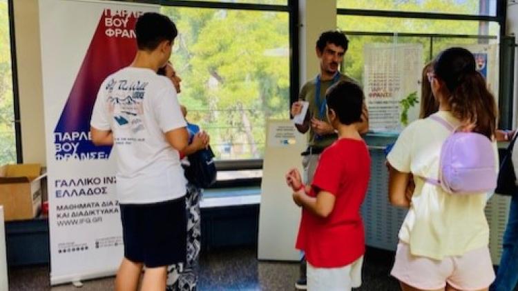 Les étudiants de BTS : des guides pour les portes ouvertes de l'Institut Français