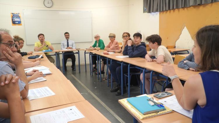 Les éco-délégués du LFHED présentent leurs fiches actions pour une école plus durable